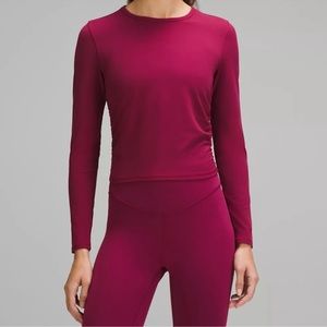 LULULEMON All It Takes Ribbed Nulu Long-Sleeve Shirt